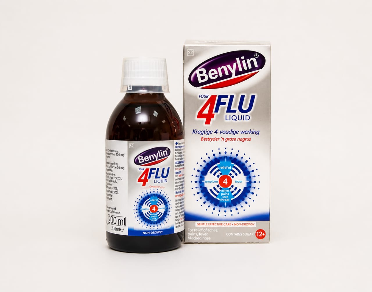 Benylin 4 Flu Syrup 100ml